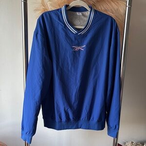 Reebok Men's Vibrant Blue Crewneck Sweater